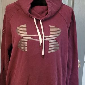 Under Armour high-low cowl neck tunic hoodie